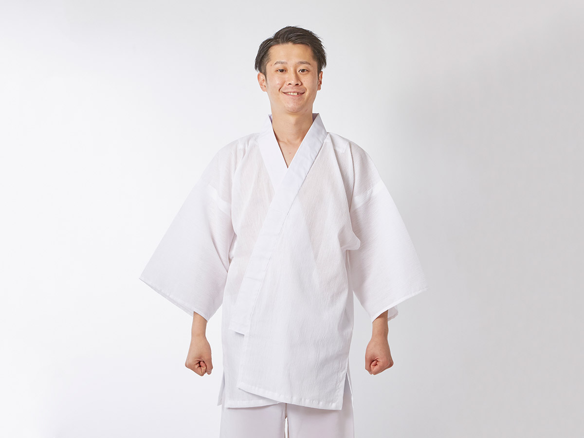 【お誂え】綿ちぢみ 半襦袢