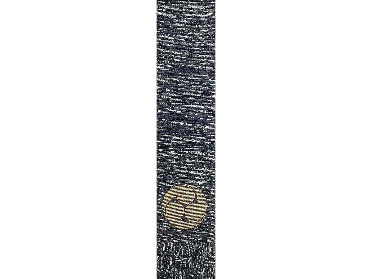 鼠蓮地紋 折五條