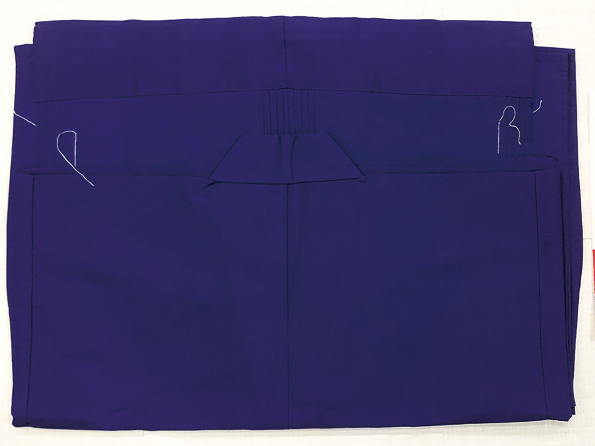 天台紫織色羽二重天台素絹 対応身長163-166cm/胴回り74-85cm