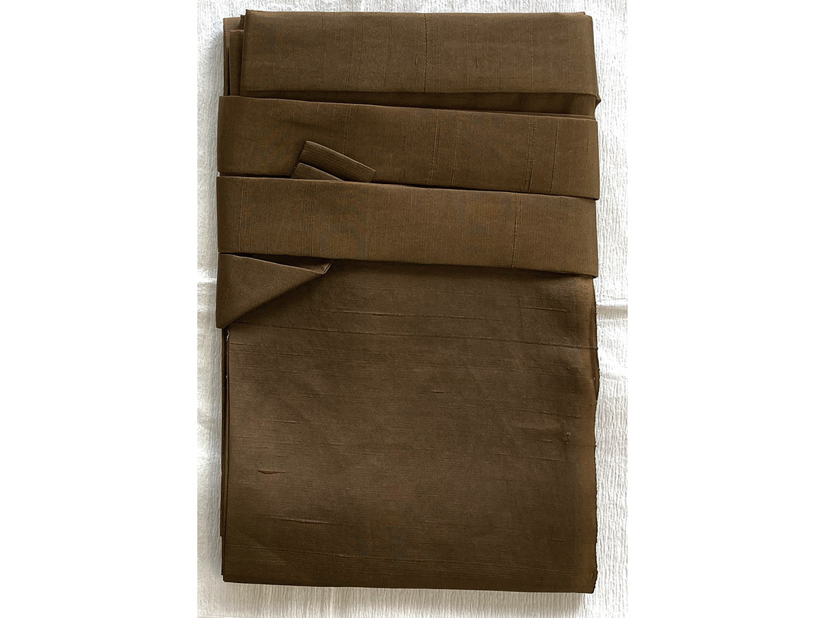 【完売】薄茶紬裙 対応身長155-158cm/胴回り75-85cm