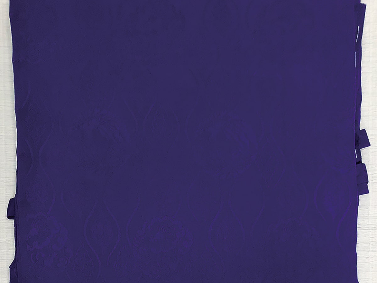 紫紋塩瀬向い鳳丸直綴 対応身長173-176cm/胴回り75-85cm