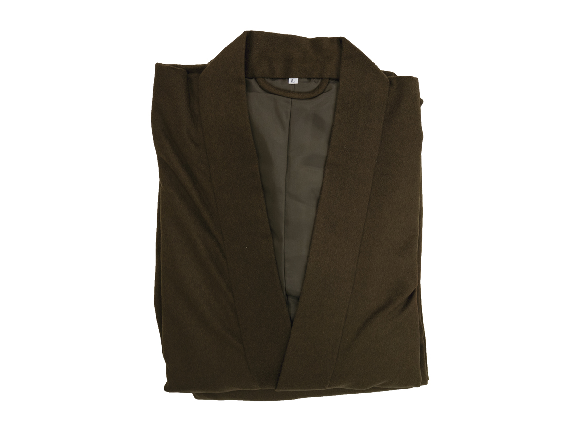 【完売】黒カシミヤ作務衣LL