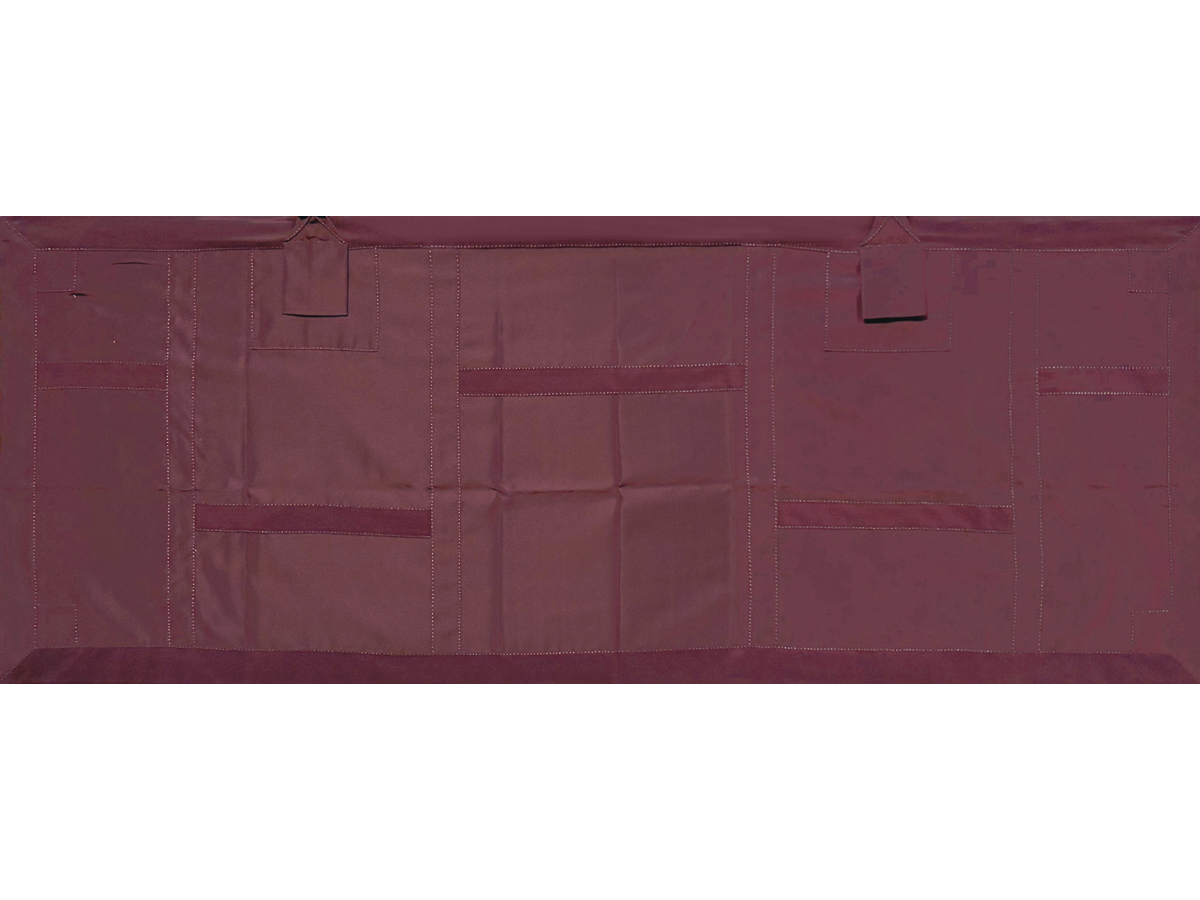 【完売】古代紫ロイヤル羽二重割切