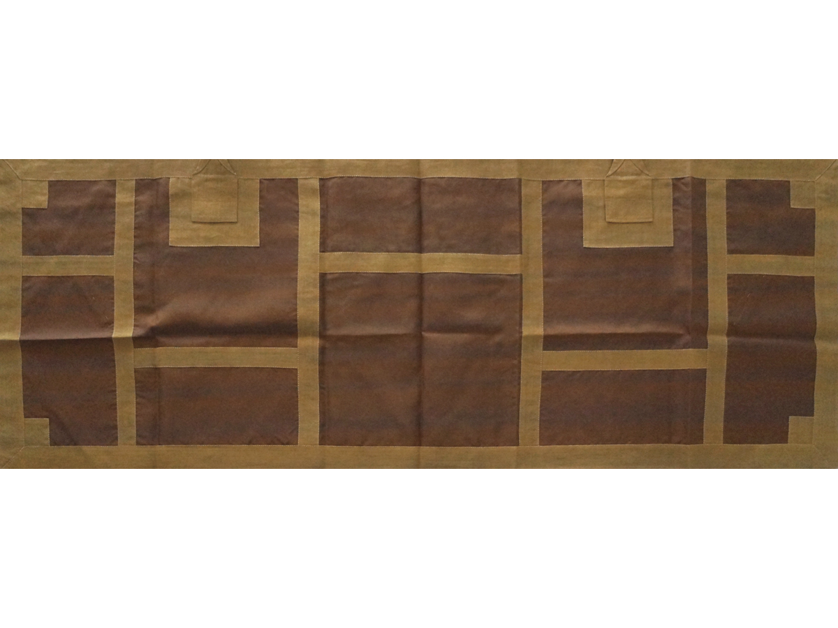 白山紬台本麻縁切交割切