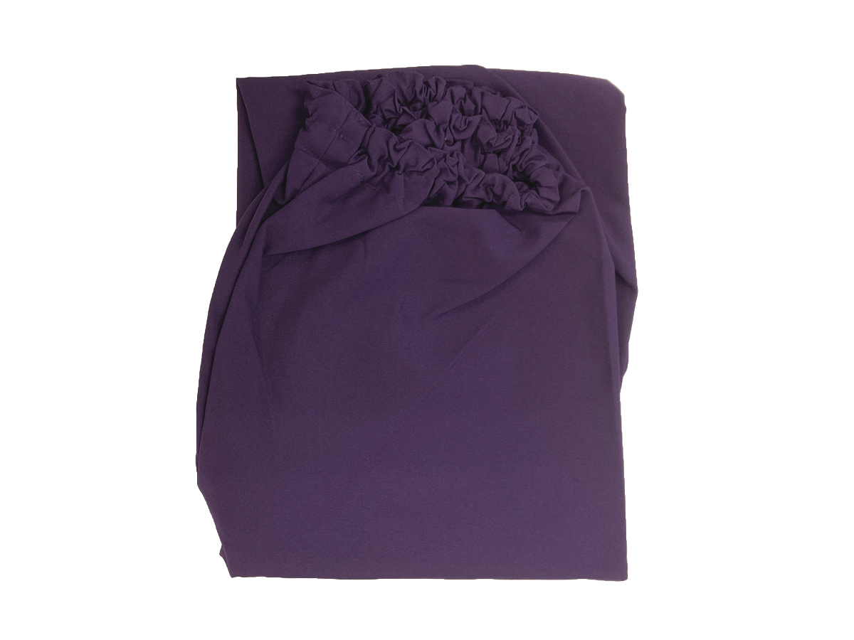 古代紫バルック作務衣　女性用　下のみL