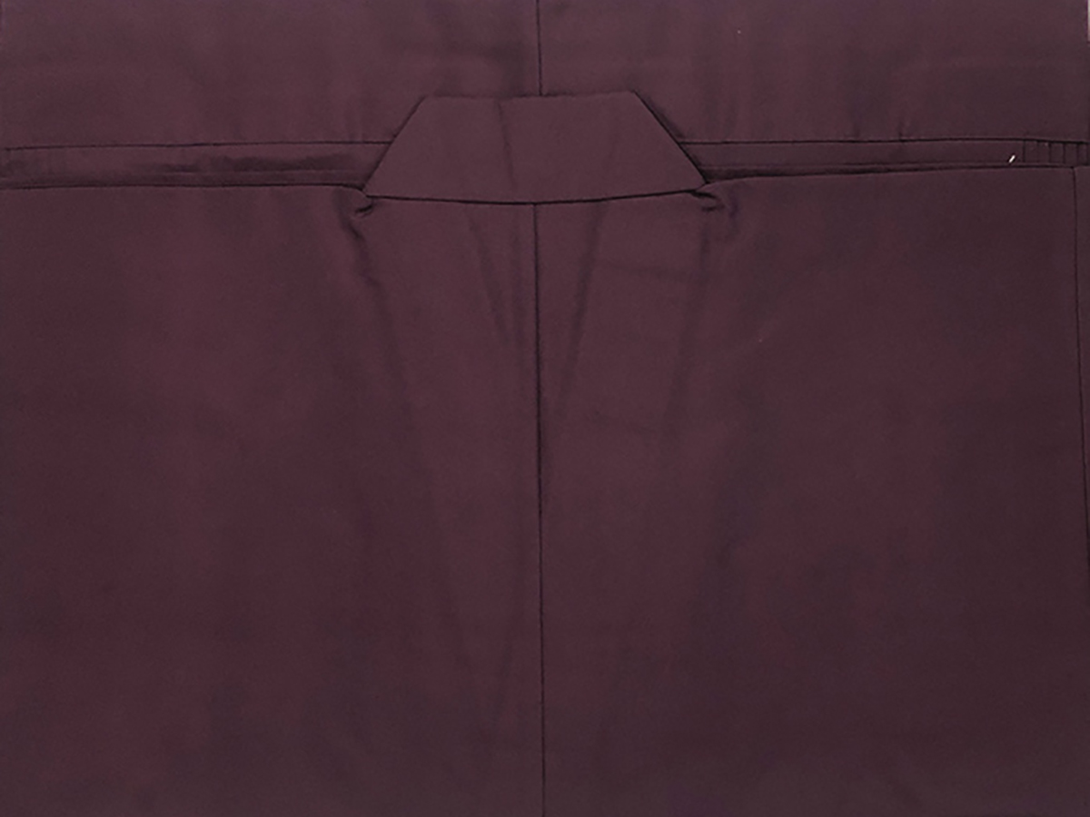 古代紫精好中目天台素絹 対応身長171-174cm/胴回り75-85cm