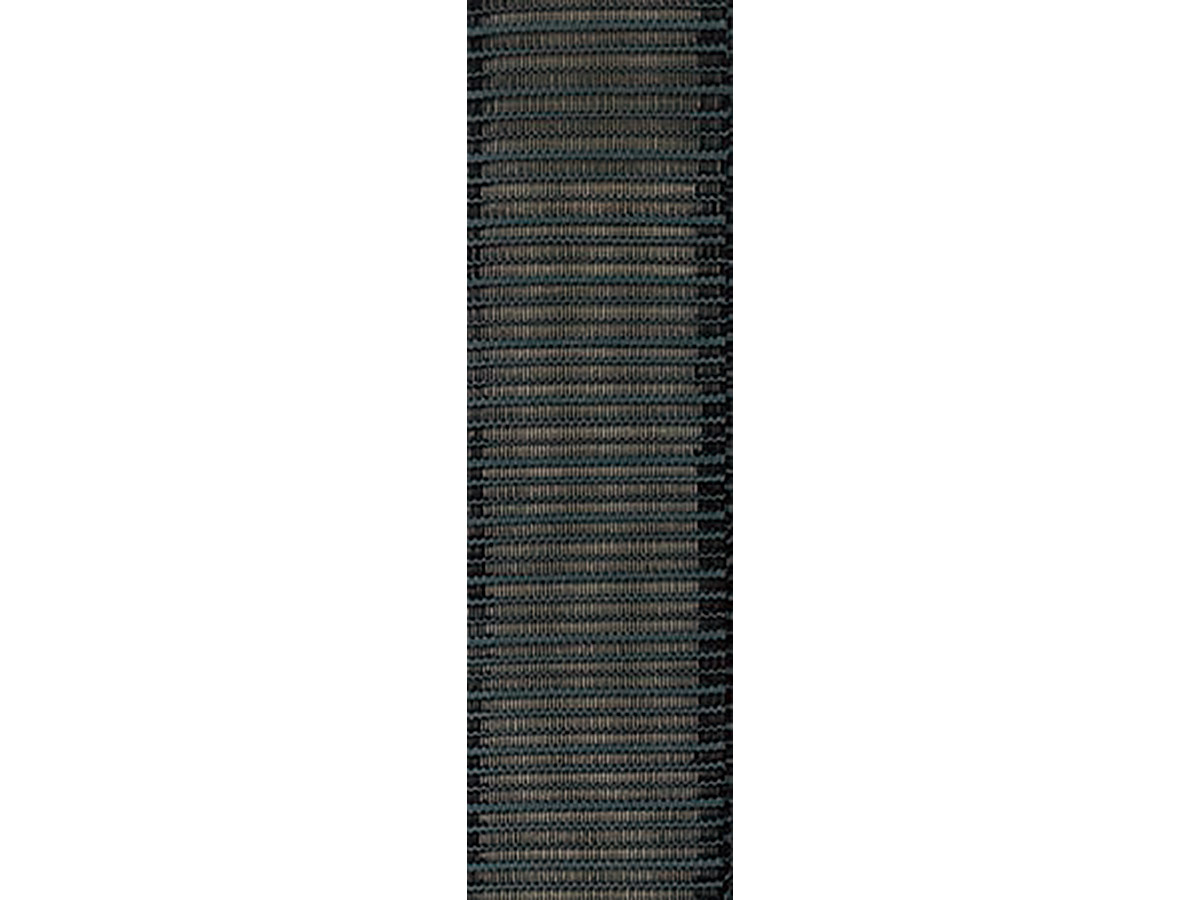 【完売】黒青磁絽綴折五條　無紋