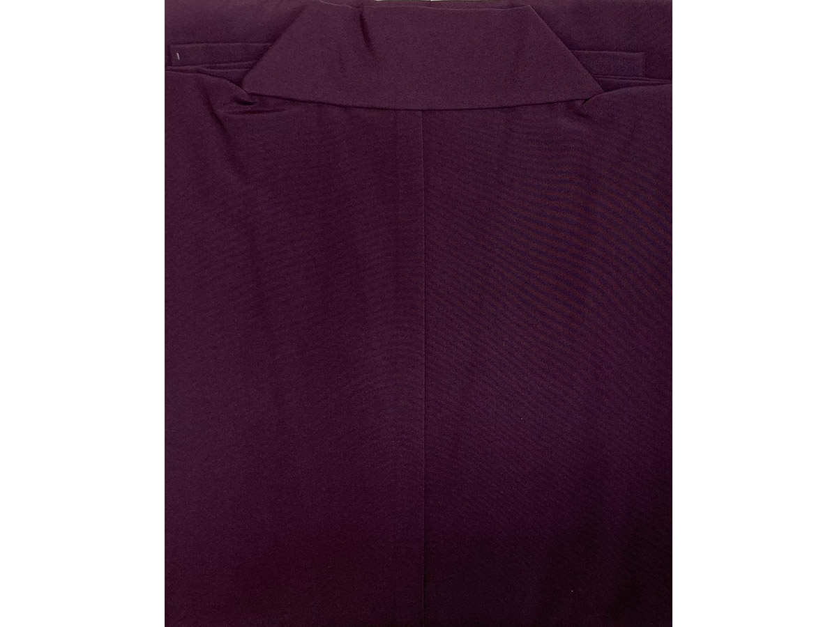 古代紫ハイブリット羽二重改良服ミシン 対応身長151-154cm/胴回り65-75cm