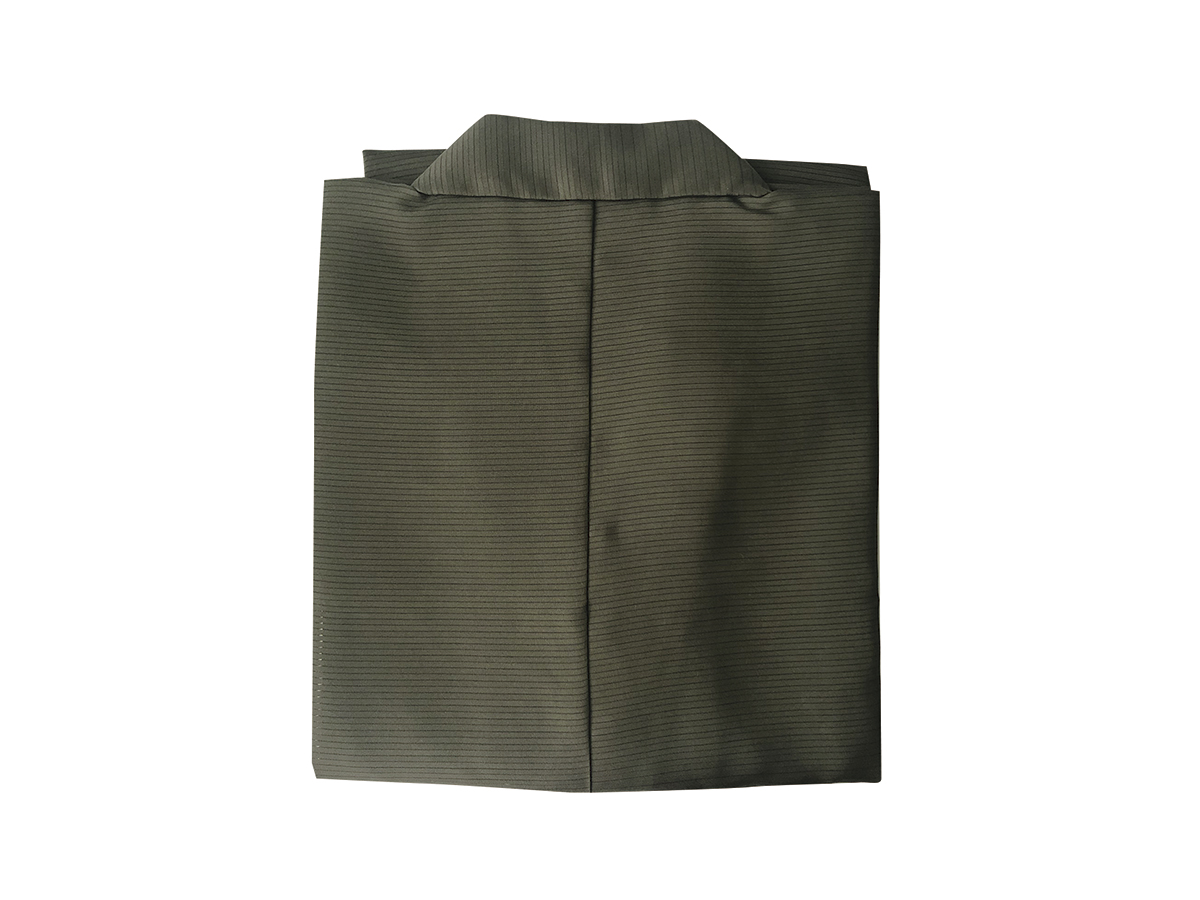 【完売】濃鶯小巾絽重目改良服