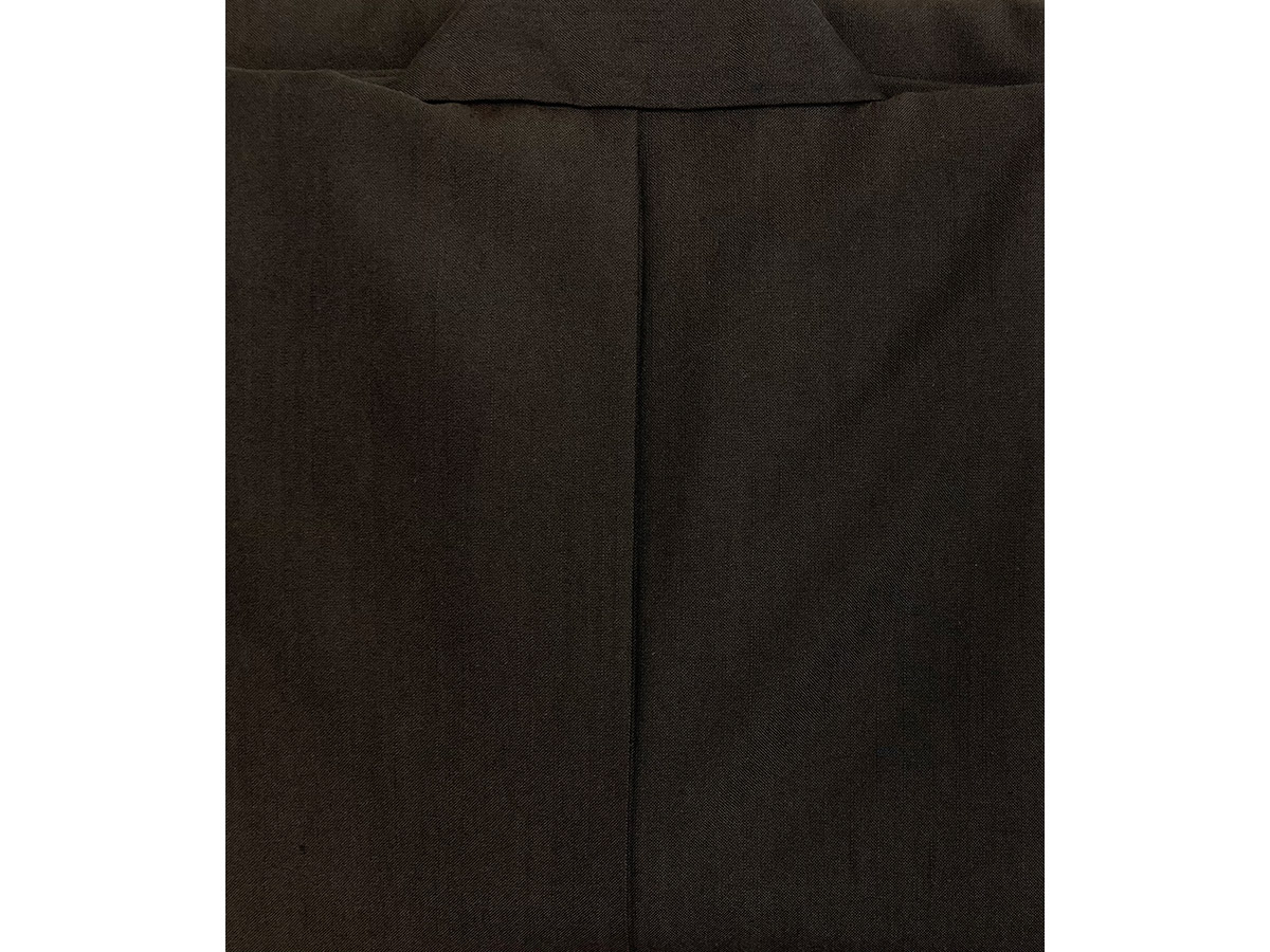【完売】茶シルック紬改良服 対応身長167-170cm/胴回り75-85cm