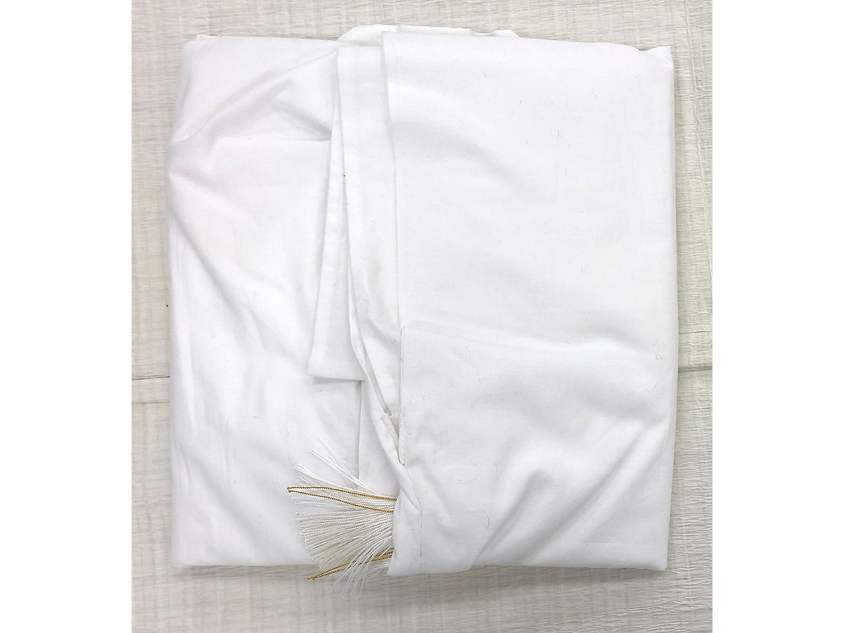 【完売】白木綿鈴懸 対応身長175-178cm/胴回り70-80cm