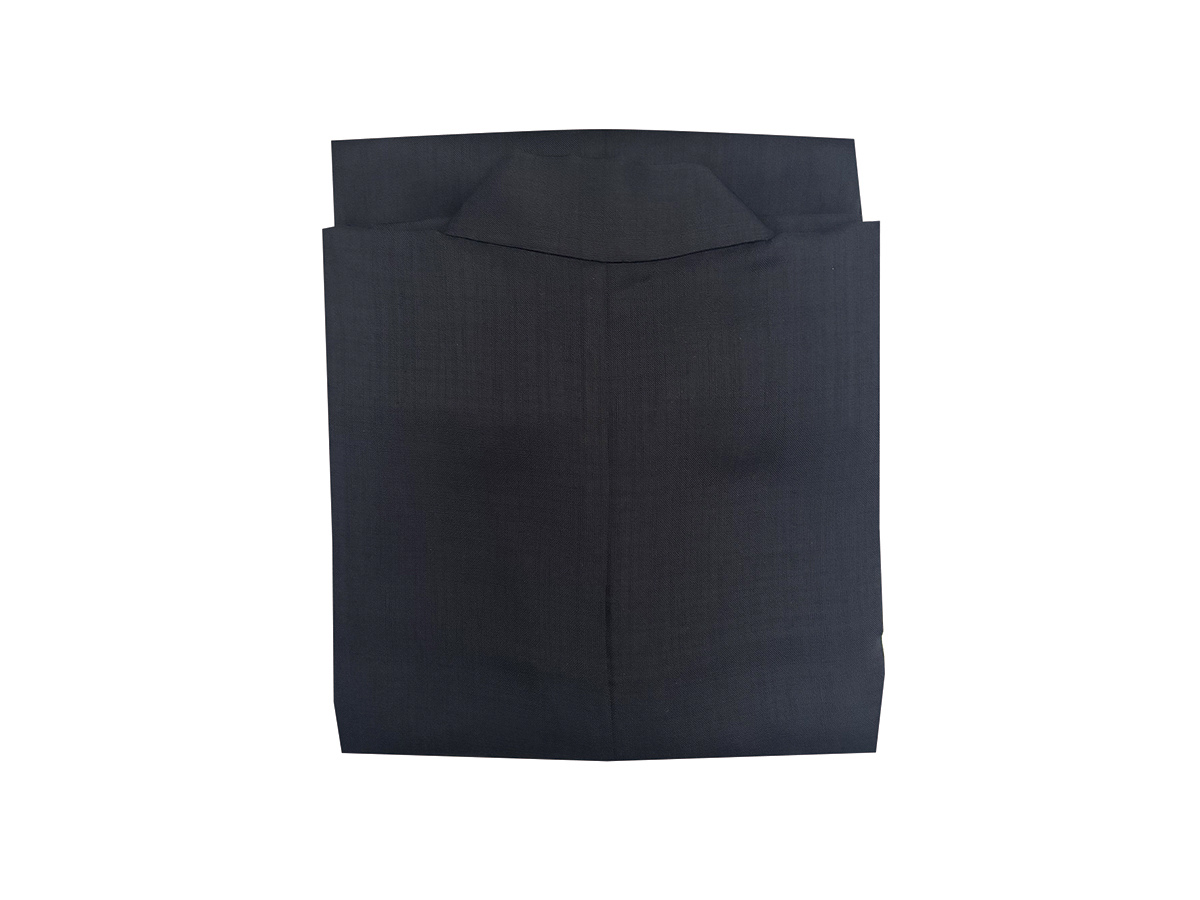 【完売】黒麻調シャークスキン改良服