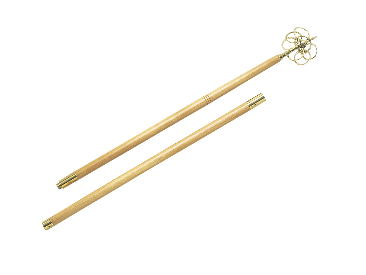 継柄六釻 錫杖（総長165㎝）