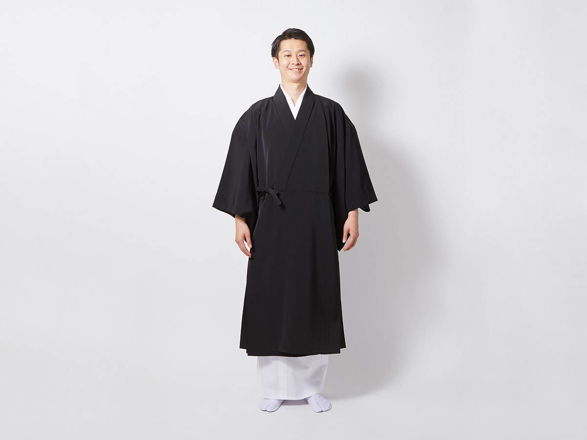 黒天翔羽二重道服（お仕立て品）