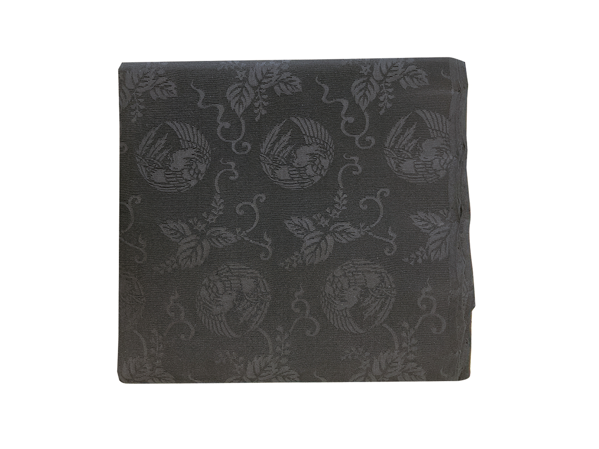 【完売】黒紋紗鳳丸中目直綴